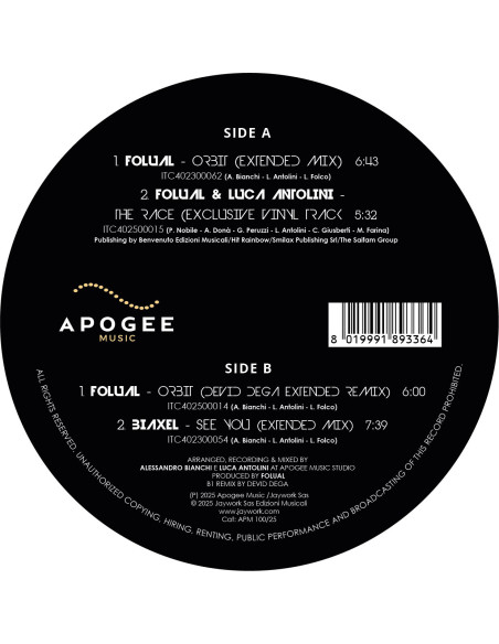 Folual - Apogee Music 002