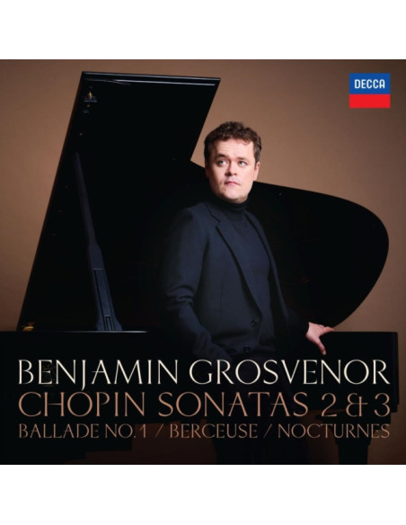 Grosvenor - Piano Sonatas N. 2 and 3 - (CD)