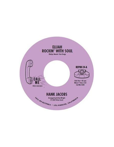 Jacobs Hank - Elijah Rockin With Soul, East Side (7p)