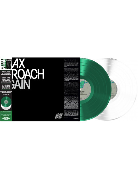 Roach Max - Again (Vinyl Green and White Limited Edt.)