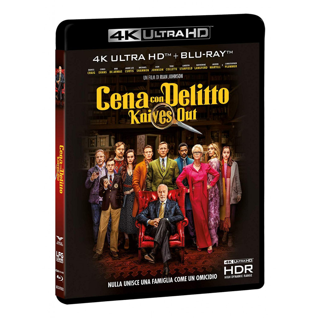 Cena Con Delitto (4K Ultra HD + Blu Ray) Blu Ray 4K
