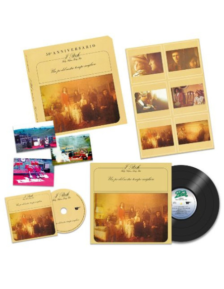 Pooh - Un Po' Del Nostro Tempo Migliore (50 Ann.) Box Lp, Cd Originale / Illustrazione