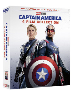 Captain America - 4 Film Collection (4 4K Ultra Hd)
