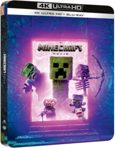 Film Minecraft (Un) Steelbook 4 'Portal' (4K Ultra Hd / Blu-Ray)