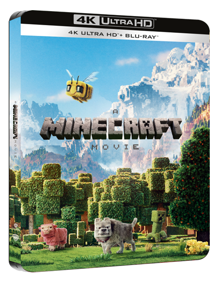 Film Minecraft (Un) Steelbook 2 'Day Scene' (4K Ultra Hd / Blu-Ray)