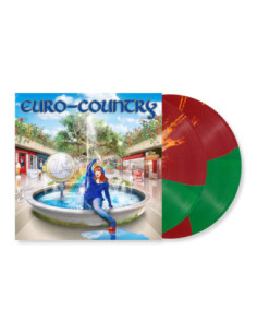 Cmat - Euro-Country Green and Red w/ Yellow Splatter Vinyl