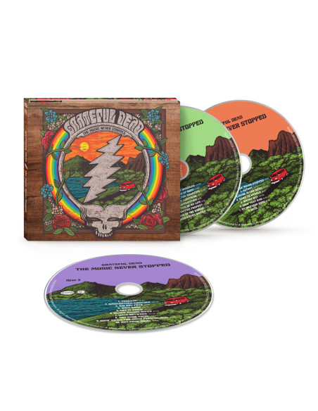 Grateful Dead - The Music Never Stopped (Live) 3 Cd - (CD)