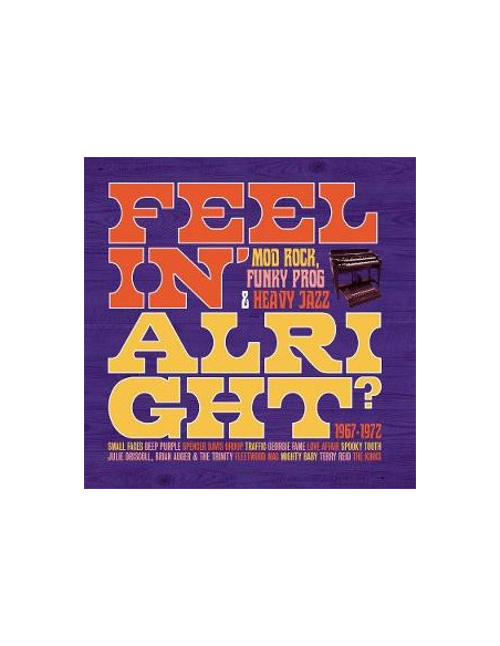 Compilation - Feelin' Alright - Mod, Rock, Funky Prog - (CD)
