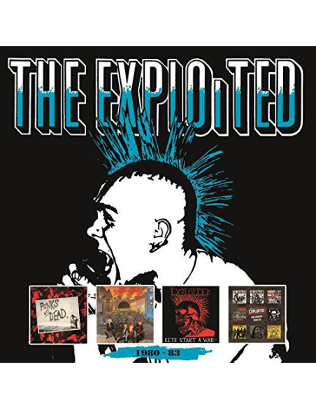 Exploited - 1980-1983 (4Cd Box Set) - (CD)