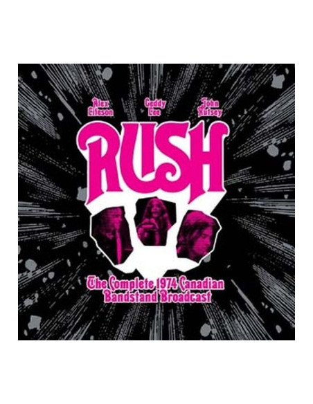 Rush - The Complete 1974 Canadian Bandstand Broadcast (Vinyl Blood Red)