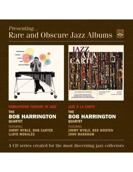 Harrington Bob Quartet The - Presenting Rare And Obscure Jazz Albums - (CD)