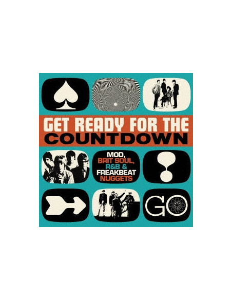 (Various Artists) - Get Ready For The Countdown - Mod. Brit Soul. RandB and Freakbeat Nuggets (Box) - (CD)