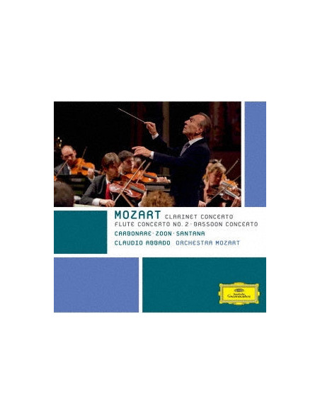 Claudio Abbado - Mozart: Clarinet. Flute. Bassoon Concertos (Reissued:Uccs-50036) - (CD)