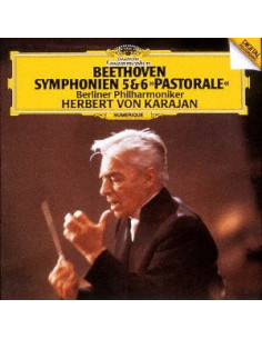 Herbert Von Karajan - Beethoven: Symphonies Nos. 5 and 6 `Pastorale` (Reissued:Uccs-50093) - (CD)