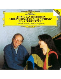 Gidon Kremer/Martha Argeri - Beethoven: Violin Sonatas No.5 `Spring` and No.9 `Kreutzer` (Reissued:Uccs-50071) - (CD)