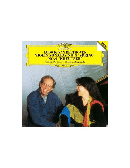 Gidon Kremer/Martha Argeri - Beethoven: Violin Sonatas No.5 `Spring` and No.9 `Kreutzer` (Reissued:Uccs-50071) - (CD)