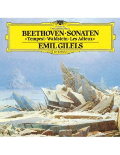 Emil Gilels - Beethoven: Piano Sonatas `Tempest`. `Waldstein`. `Les Adieux` (Reissued:Uccs-500 - (CD)