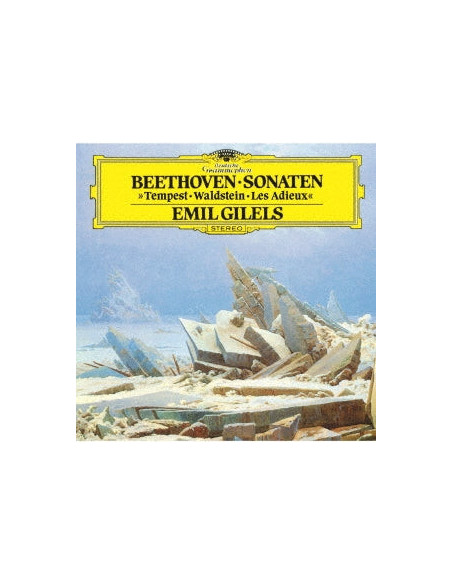 Emil Gilels - Beethoven: Piano Sonatas `Tempest`. `Waldstein`. `Les Adieux` (Reissued:Uccs-500 - (CD)