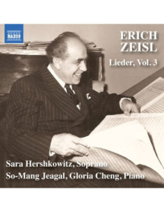 Sara Hershkowitz, Soprano So-Mang Jeagal, Gloria Cheng, Pianos - Lieder, Vol. 3 - (CD)