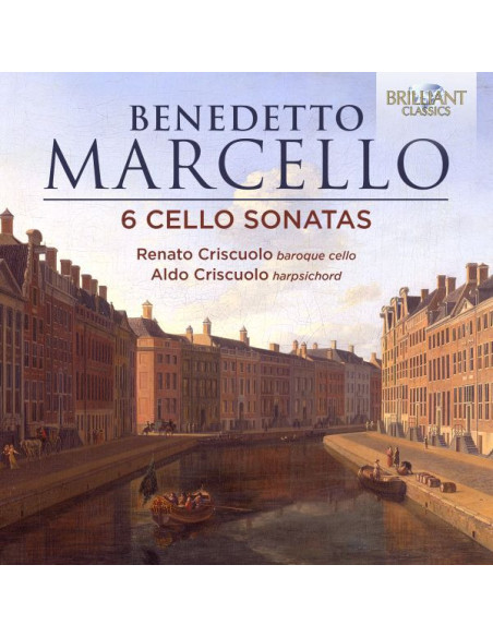 Renato Criscuolo Baroque Cello, Aldo Criscuolo Harpsichord - 6 Cello Sonatas - (CD)