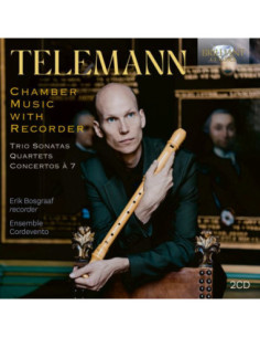 Erik Bosgraaf Recorder, Ensemble Cordevento - Chamber Music With Recorder - (CD)