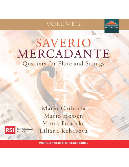 Quartets For Flute And Strings Vol. 2 - (CD)