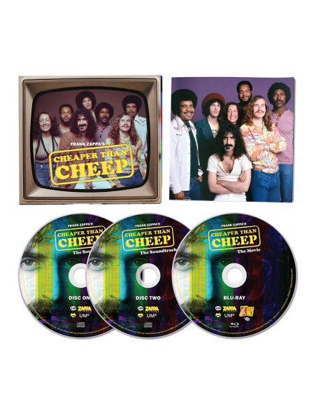 Zappa Frank - Cheaper Than Cheep (2 Cd / Blu Ray) - (CD)