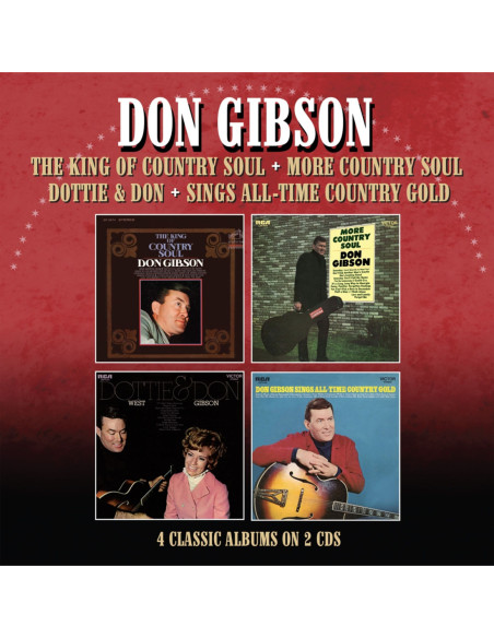 Gibson, Don - The King Of Country Soul / More Country - (CD)
