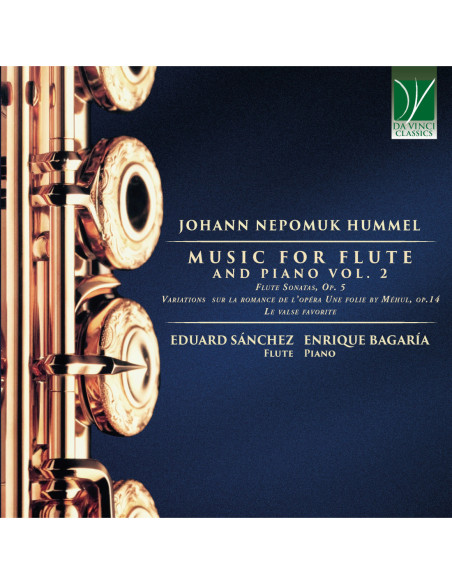 S Nchez, Eduard / Ba - Johann Nepomuk Hummel: Music For Flute A - (CD) (2025)