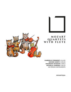Formenti, Gabriele / - Mozart Quartets With Flute - (CD) (2025)