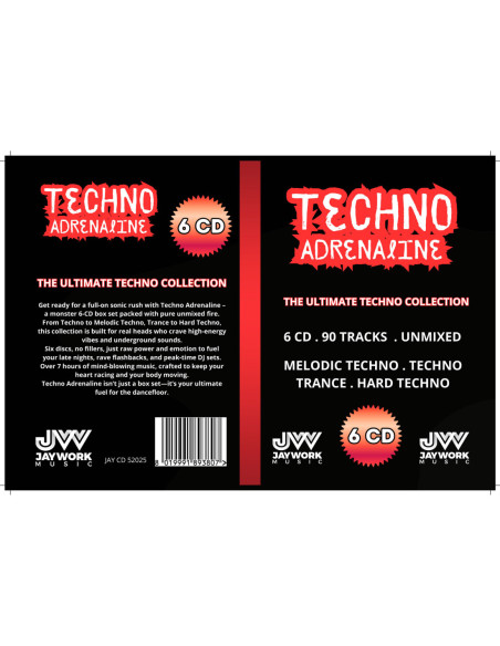Compilation - Techno Adrenalin - (CD)