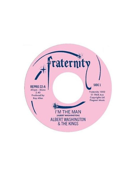 Washington Albert - I M The Man, Case Of The Blues (7p)
