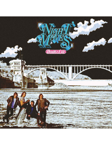 Night Moves - Double Life  (Curucao Transparent Light Blue Vinyl)