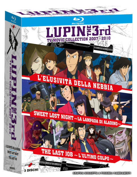 Lupin III - Tv Movie Collection 2007-2010 (3 Blu-Ray)