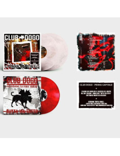 Club Dogo - Penna Capitale (2 Vinili Trasparente Fume / 1 Vinile Marmorizzato Rosso)