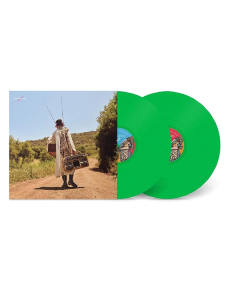 Batiste, Jon - World Music Radio Alternative Cover Neon Green