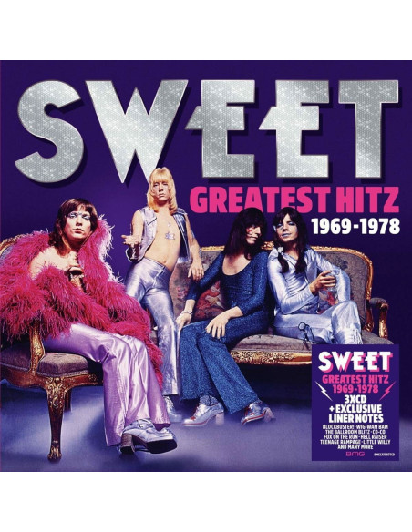 Sweet - Greatest Hitz! The Best Of Sweet 1969-1978 (Box 3 Cd) - (CD)