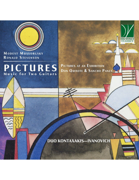 Duo Kontaxakis Ivano - Mussorgsky, Stevenson: Pictures Music - (CD)