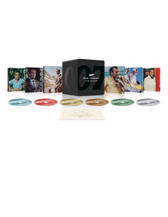 007 James Bond Sean Connery Library Case Steelbook Collection (6 4K Ultra Hd / 6 Blu-Ray)