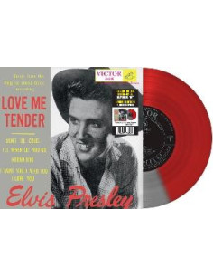 Presley Elvis - Love Me Tender (Japan) - 10p Half/Half Red and Silver Vinyl Ltd. Ed