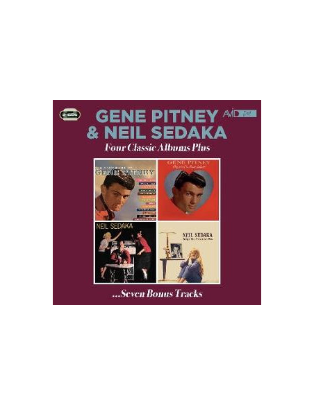 Pitney Gene / Sedaka Neil - Four Classic Albums Plus - (CD)
