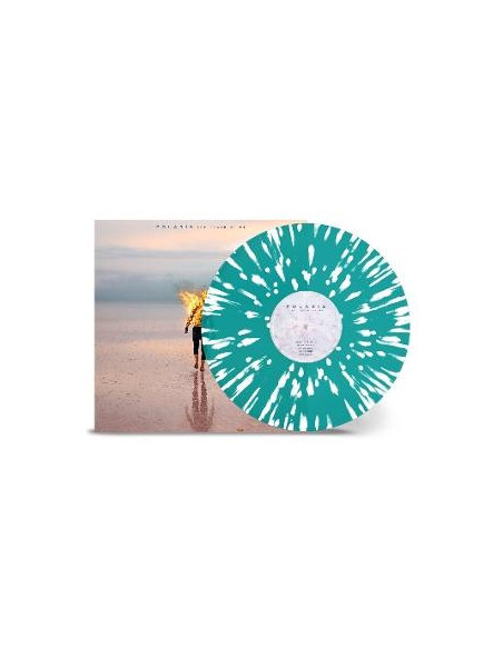 Polaris - The Death Of Me (Vinyl Transparent Turquoise With White Splatter)