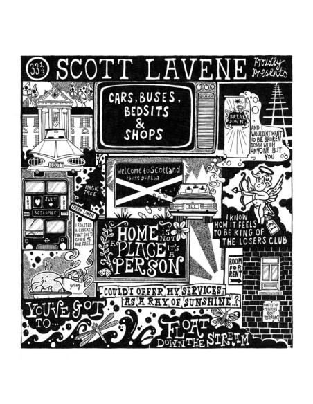 Lavene, Scott - Cars, Buses, Bedsits And Shops Colour Vinyl