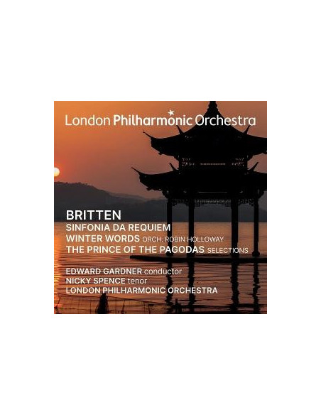 London Philharmonic - Edward Gardner Conducts Britten - (CD)