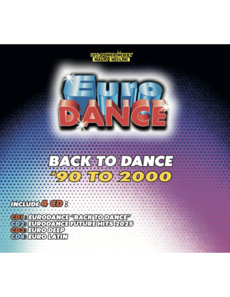 Compilation - Eurodance Back To The Dance 2025 - (CD)