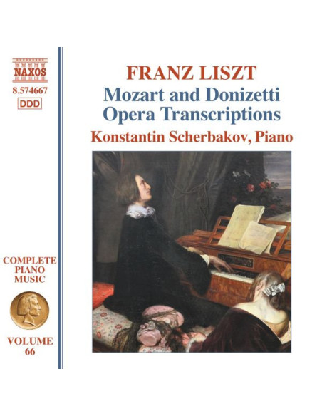 Scherbakov Konstantin Pf - Complete Piano Music  Vol. 66 - Mozart And Donizetti Opera Transcription - (CD)