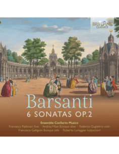 Ensemble Conserto Musico  Francesco Padovani Flute  Andrea Mion Baroque Oboe  Fe - 6 Sonatas Op.2 - (CD)