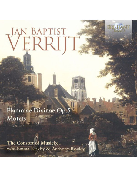 The Consort Of Musicke Anthony Rooley Conductor and Lute and Emma Kirkby Soprano - Flammae Divinae Op.5  Motets - (CD)