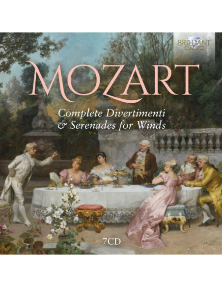 Complete Divertimenti and Serenades For Winds (Box 7 Cd) - (CD)