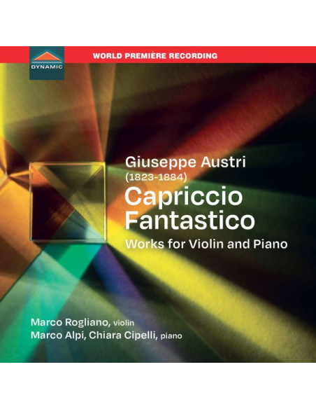 Marco Rogliano  Violin Marco Alpi  Piano Chiara Cipelli  Piano - Capriccio Fantastico - (CD)
